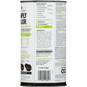 Schwarzkopf Simply Color Permanent Hair Color, 1.0 Jet Black