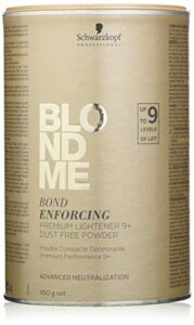 schwarzkopf blond me bond enforcing polvos premium lightener 0.000 ml