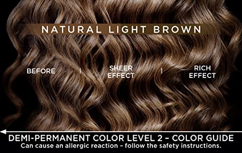 Schwarzkopf Glossify Customizable Color Gloss, Natural Light Brown