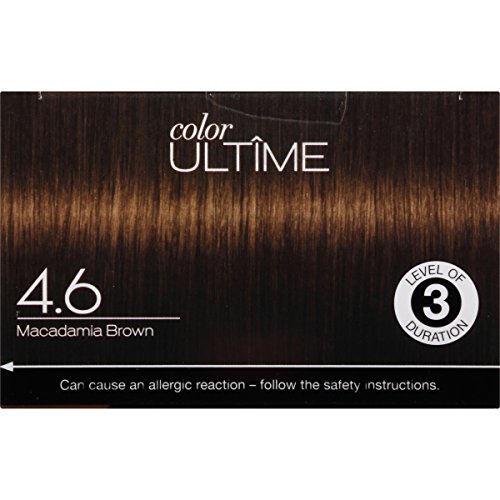 Schwarzkopf Color Ultime Hair Color Cream, 4.6 Macadamia Brown (Packaging May Vary)