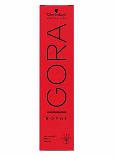 Schwarzkopf Igora Royal 8-77 - Light Blonde Copper Extra Hair Colour / Tint 60ml Tube by Igora Royal