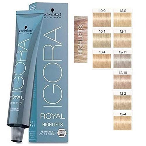 Schwarzkopf IGORA ROYAL HIGHLIFTS Permanent Color Creme (12-1 Special Blonde Cendre)