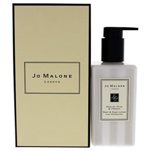 jo malone english pear & freesia body & hand lotion (with pump), no color, 8.5 ounce