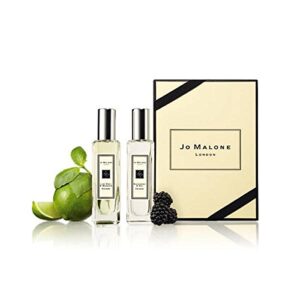 jo malone cologne spray 2-piece set for women (lime basil and mandarin + blackberry and basil)