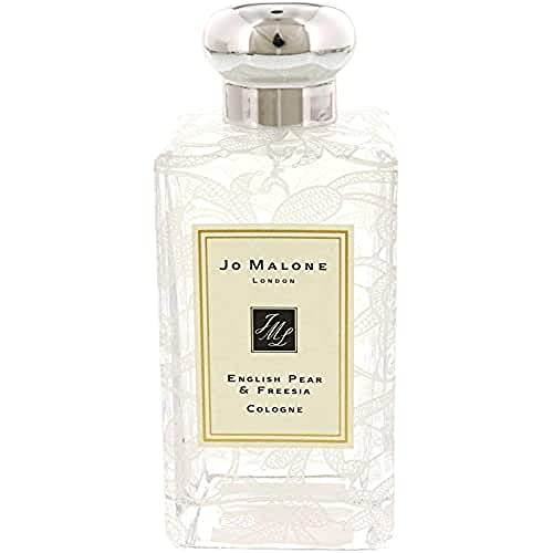 Jo Malone English Pear & Freesia3.4 oz Cologne Spray - Daisy Leaf Design Limited Edition (Originally Without Box)