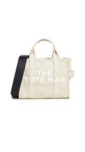 marc jacobs women’s the mini tote bag, beige, off white, one size