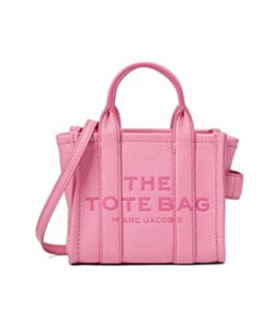 marc jacobs women’s the micro tote, candy pink, one size