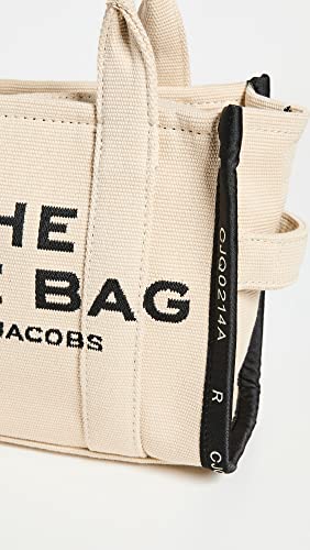 Marc Jacobs Women's The Jacquard Mini Tote Bag, Warm Sand, Tan, Graphic, One Size
