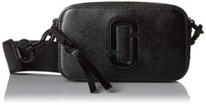 the marc jacobs women’s snapshot dtm camera bag, black, one size