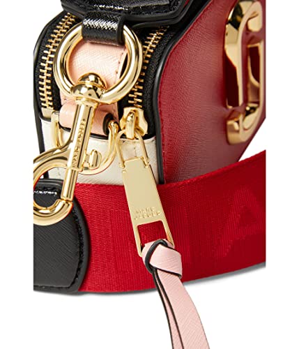 Marc Jacobs Snapshot Color-Blocked Crossbody True Red Multi One Size