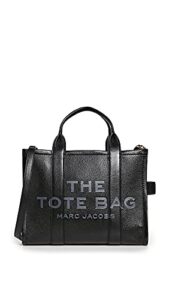 marc jacobs women’s the medium tote, black, one size