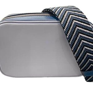 Marc Jacobs Flash Leather Crossbody Bag, Blue Multi