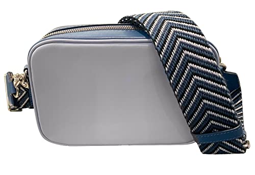 Marc Jacobs Flash Leather Crossbody Bag, Blue Multi