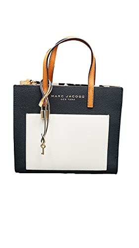 Marc Jacobs M0016132 Smoked Almond/Gold Hardware Women's Grind Colorblocked Mini Tote Bag