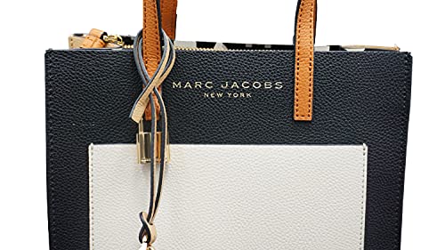 Marc Jacobs M0016132 Smoked Almond/Gold Hardware Women's Grind Colorblocked Mini Tote Bag