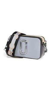 marc jacobs women’s the snapshot bag, wolf grey multi, one size