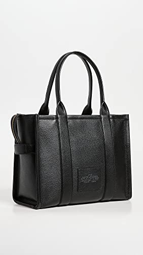 Marc Jacobs Women's The Leather Tote Bag, Black, One Size