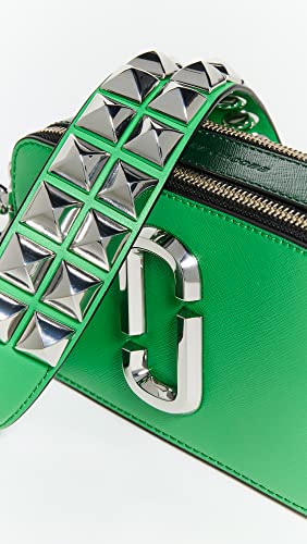 Marc Jacobs Women's The Studded Snapshot, Fern Green Multi, One Size