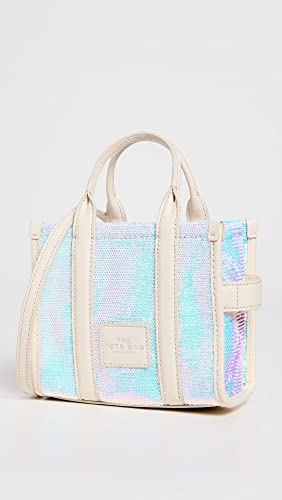 Marc Jacobs Women's The Micro Tote, Iridescent, Clear, One Size