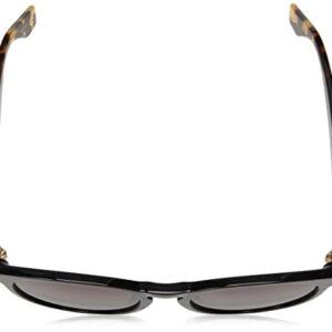 Marc Jacobs Marc 351/S Round Sunglasses, Black/Gray, 52mm, 19mm