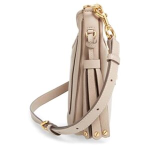 Marc Jacobs Interlock Small Leather Hobo Crossbody Bag, Taupe