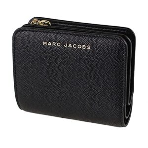 marc jacobs m0016993 small bifold black women’s wallet