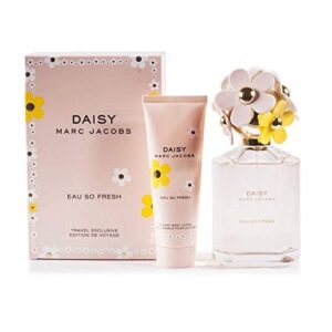 marc jacobs daisy eau so fresh 2-piece fragrance gift set (eau de toilette spray, 4.2 ounce and body lotion, 2.5 ounce )