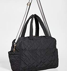 Marc Jacobs Quilted Nylon Large Bag, Black