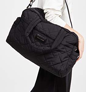 Marc Jacobs Quilted Nylon Large Bag, Black