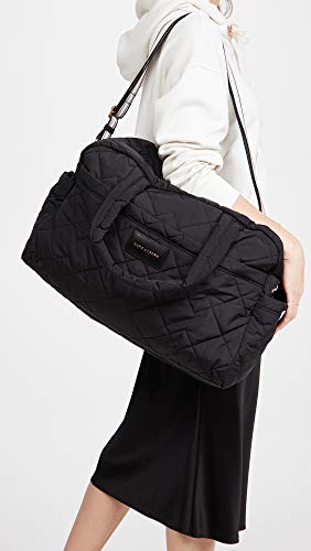 Marc Jacobs Quilted Nylon Large Bag, Black