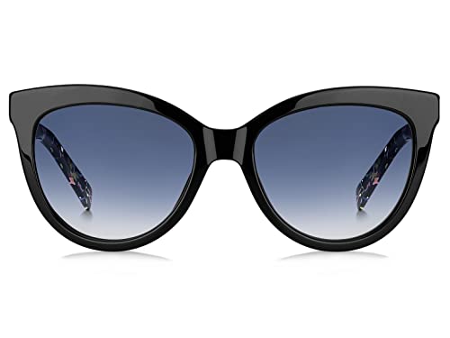 Marc Jacobs Women's Marc 310/S Cat Eye Sunglasses, Black Multi/Blue Shaded, 53mm, 18mm