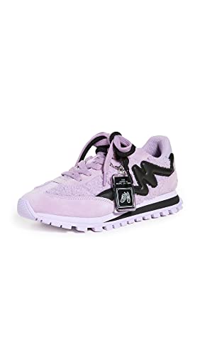 Marc Jacobs Women's The Teddy Jogger Sneakers, Arctic Dusk, Purple, 6 Medium US