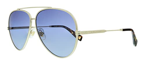 Marc Jacobs MJ 1007/S GB 006J Gold Havana Aviator Sunglasses for womens