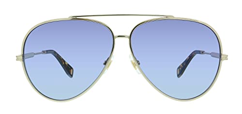 Marc Jacobs MJ 1007/S GB 006J Gold Havana Aviator Sunglasses for womens