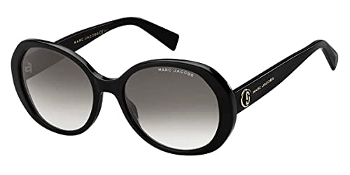 Marc Jacobs MARC 377/S 807 Black MARC 377/S Oval Sunglasses Lens Category 2 Siz