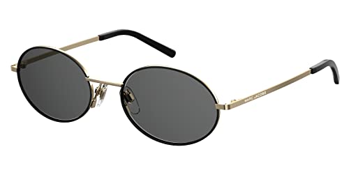 Marc Jacobs Women's Marc 408/S Oval Sunglasses, Gold/Gray, 51mm, 18mm