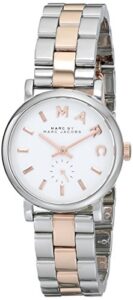 marc by marc jacobs women’s mbm3331 – baker rose gold/stainless