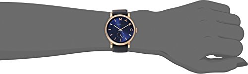 Marc by Marc Jacobs Women's MBM1329 Baker Stainless Steel Watch with Blue Leather Band