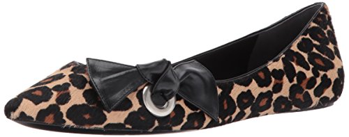 Marc Jacobs Women's Rita Pointy Toe Ballerina Ballet Flat, Natural, 39 M EU (9 US)