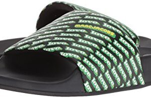 Marc Jacobs Women's Love Aqua Slide Sandal, Black/Multi, 35 M EU (5 US)