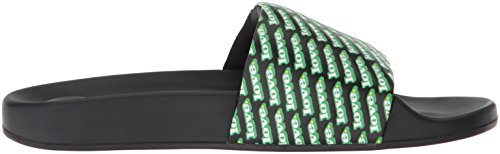 Marc Jacobs Women's Love Aqua Slide Sandal, Black/Multi, 35 M EU (5 US)