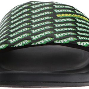 Marc Jacobs Women's Love Aqua Slide Sandal, Black/Multi, 35 M EU (5 US)