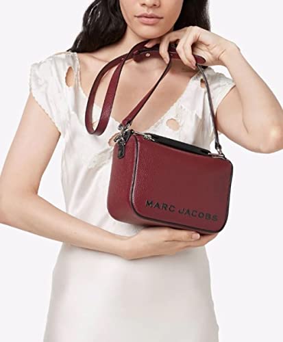 Marc Jacobs The Softbox 20 Vachetta Red With Silver Hardware Pebbled Leather Women's Shoulder Bag