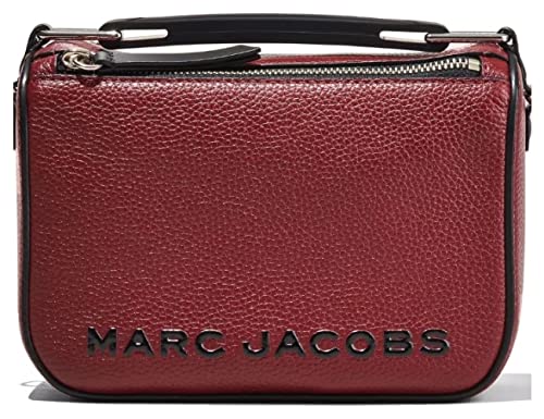 Marc Jacobs The Softbox 20 Vachetta Red With Silver Hardware Pebbled Leather Women's Shoulder Bag