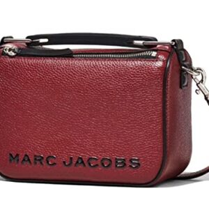 Marc Jacobs The Softbox 20 Vachetta Red With Silver Hardware Pebbled Leather Women's Shoulder Bag