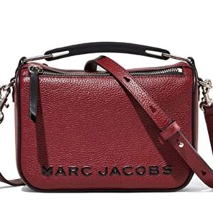 Marc Jacobs The Softbox 20 Vachetta Red With Silver Hardware Pebbled Leather Women's Shoulder Bag