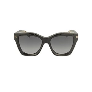 marc jacobs mj 1000/s black/grey shaded 54/17/140 women sunglasses