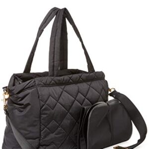 Marc by Marc Jacobs Crosby Nylon Quilted Diaper Bag, Black, Large