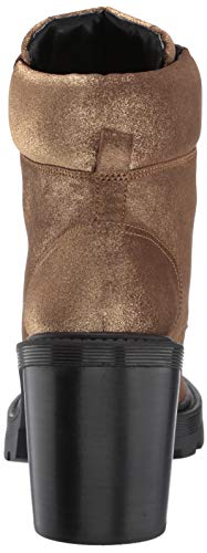 Marc Jacobs Women's Crosby Hiking Boot Ankle, Gold, 36.5 M EU (6.5 US)