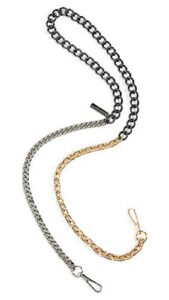 marc jacobs chain shoulder strap multi one size
